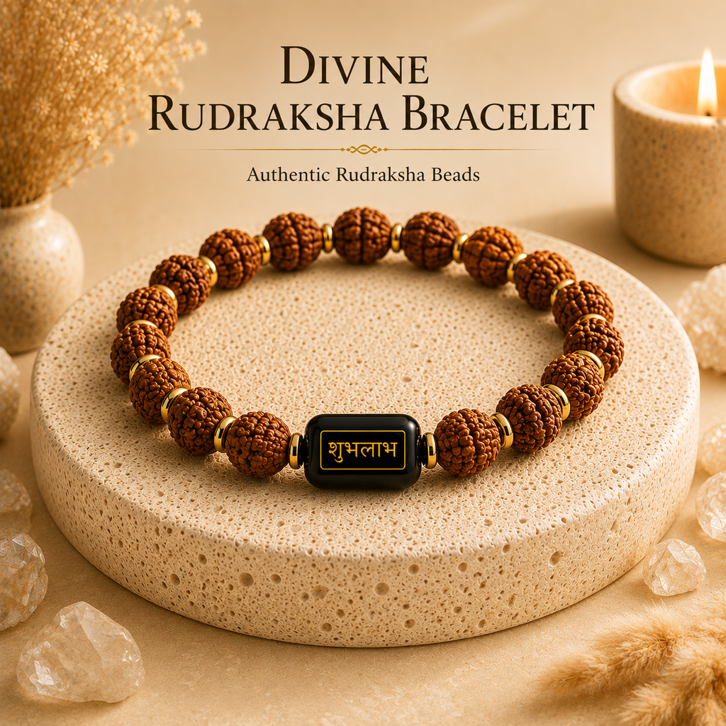 Divine Rudraksha Bracelet™ – Spiritual Protection Bracelet