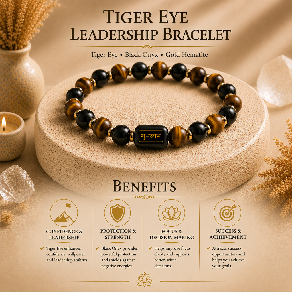 Tiger Eye Leadership Bracelet™ – Confidence & Success Bracelet