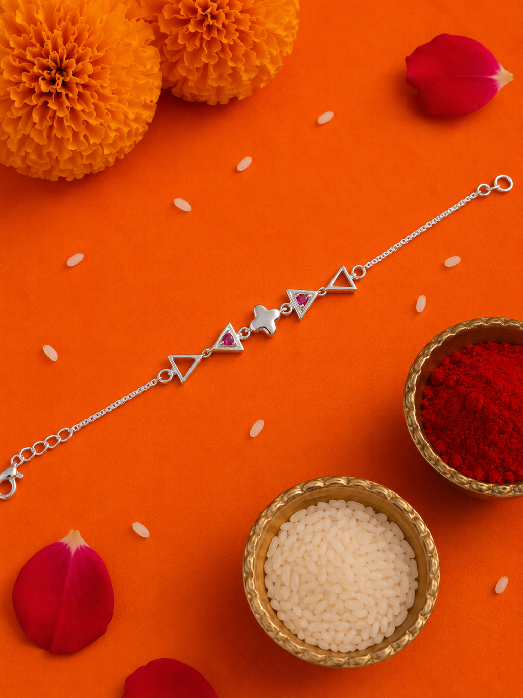 925 Silver Bracelet Rakhi
