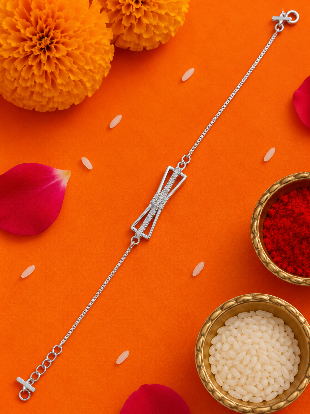 925 Silver Bracelet Rakhi