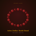 Aries Zodiac Rashi Band (मेष राशि) - Red Jasper, Tiger Eye