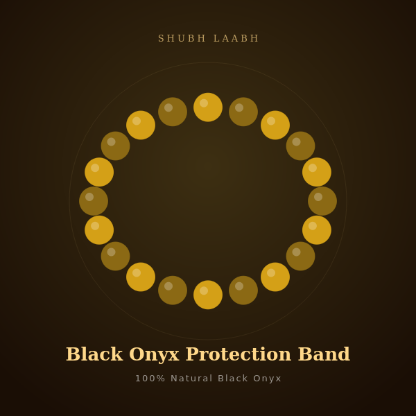 Black Onyx Protection Band
