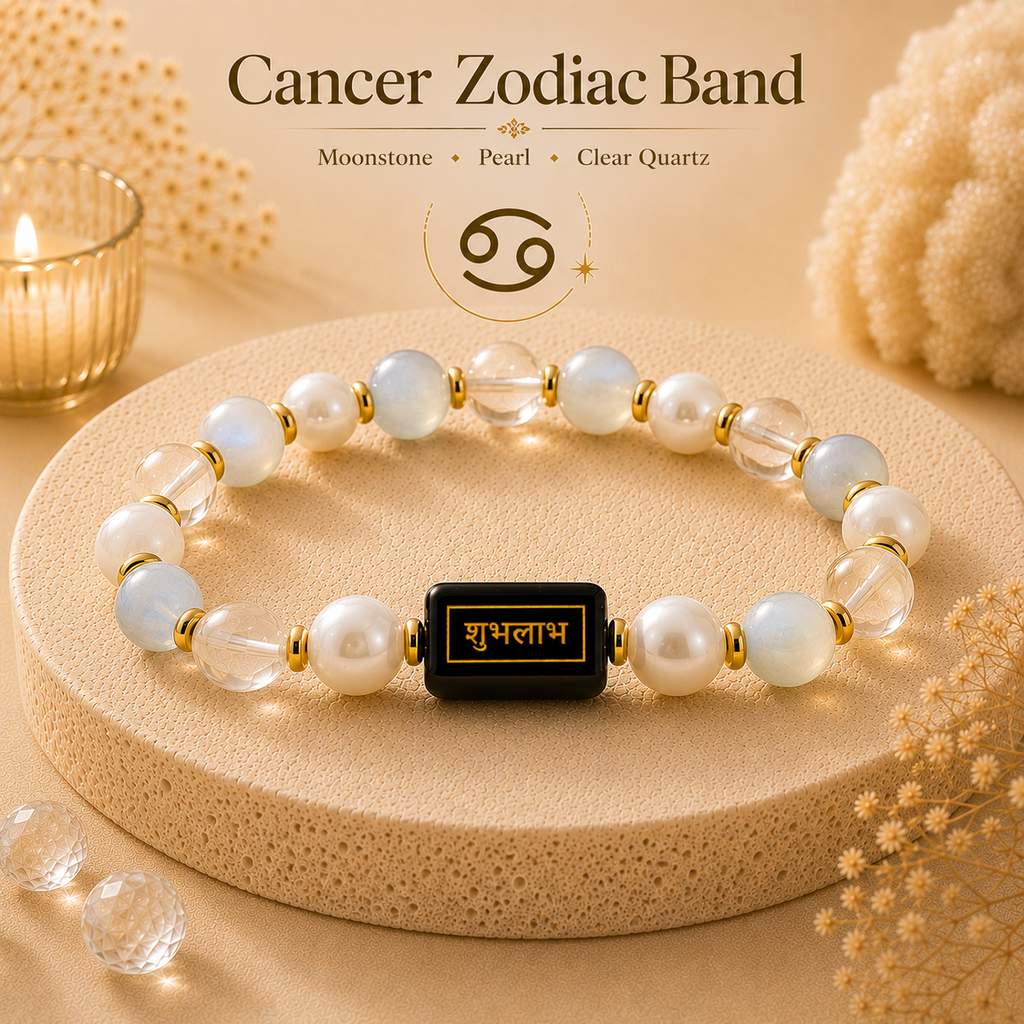 Cancer Zodiac Peace Bracelet™ (कर्क राशि) – Emotional Balance