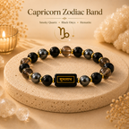 Capricorn Zodiac Achievement Bracelet™ (मकर राशि) – Discipline & Prosperity