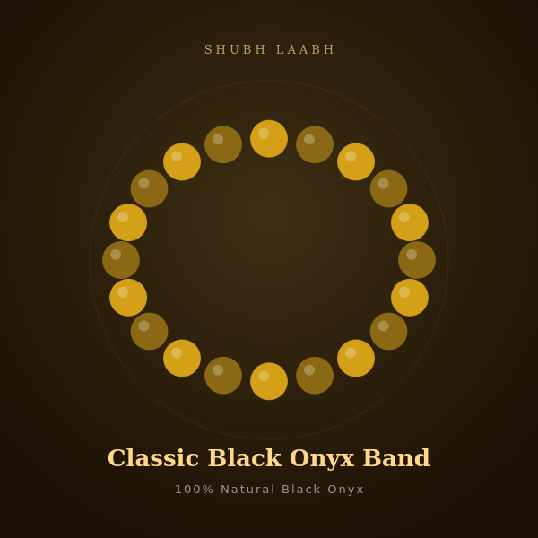 Classic Black Onyx Band