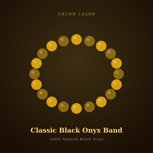 Classic Black Onyx Band