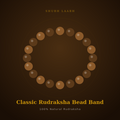 Classic Rudraksha Bead Band