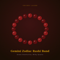 Gemini Zodiac Rashi Band (मिथुन राशि) - Green Aventurine, Milky Quartz