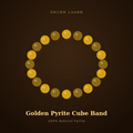 Golden Pyrite Cube Band