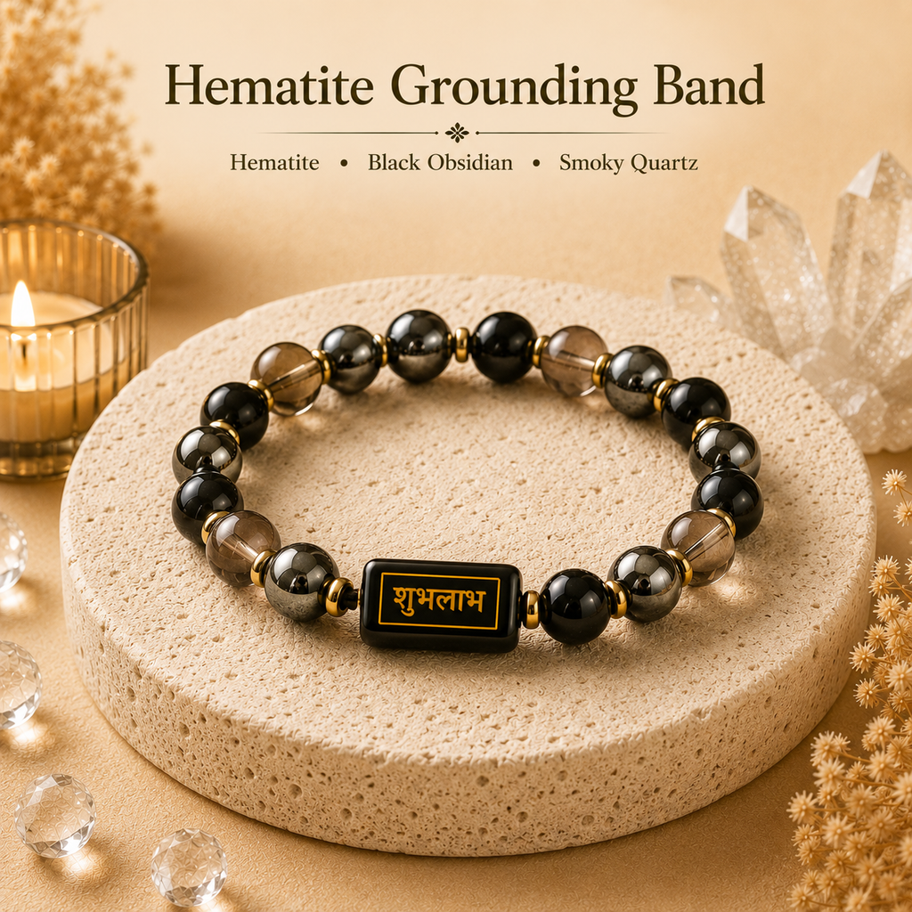 Hematite Grounding Bracelet™ – Stability & Protection Bracelet