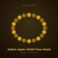 Indian Agate Multi-Tone Band