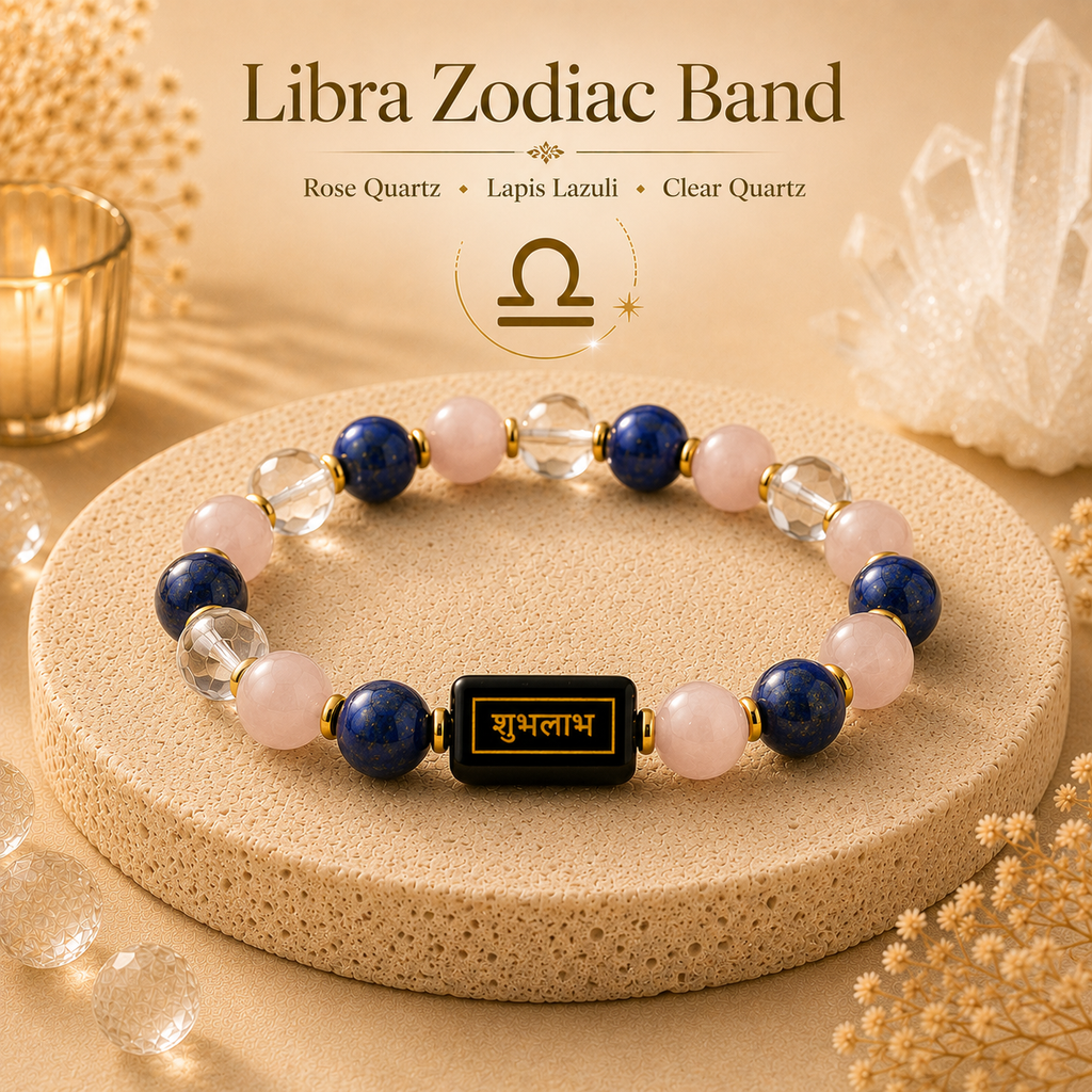Libra Zodiac Harmony Bracelet™ (तुला राशि) – Balance & Relationships