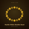 Marble White Howlite Band