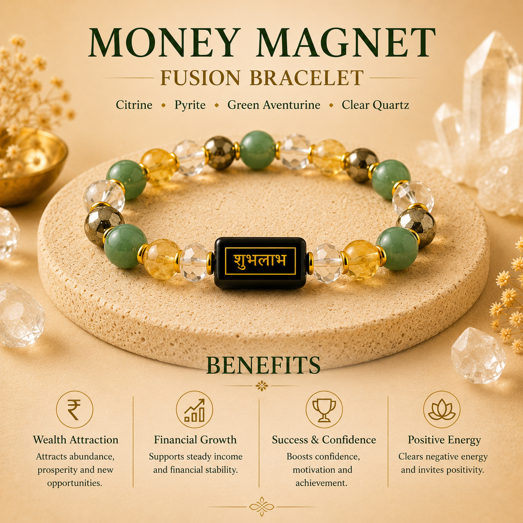 Money Magnet Fusion Bracelet™ – Wealth, Success & Opportunity Bracelet