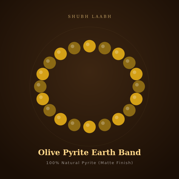 Olive Pyrite Earth Band
