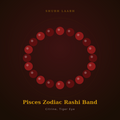Pisces Zodiac Rashi Band (मीन राशि) - Citrine, Tiger Eye