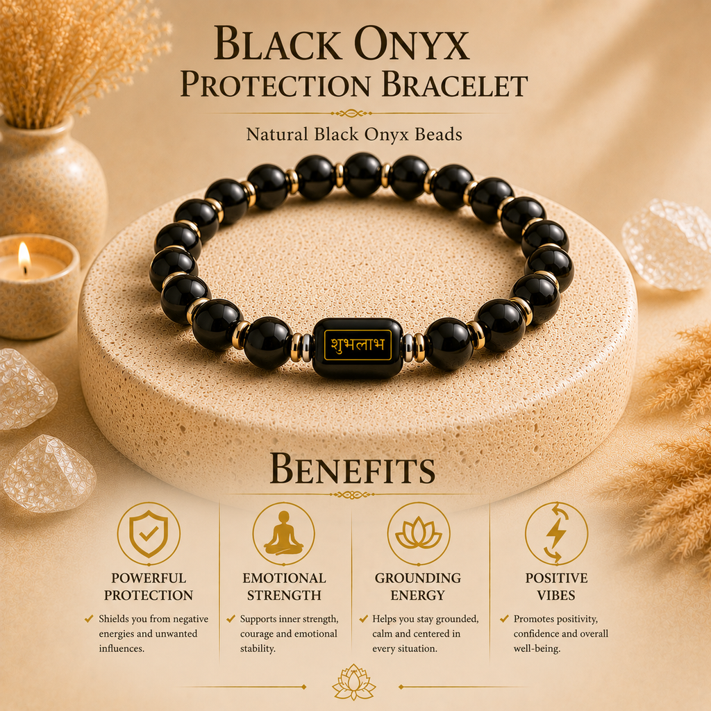 Black Onyx Protection Bracelet™ – Negativity Shield Bracelet