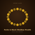 Pyrite & Black Obsidian Wealth Shield