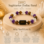 Sagittarius Zodiac Adventure Bracelet™ (धनु राशि) – Growth & Protection