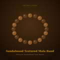 Sandalwood Textured Mala Band