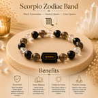 Scorpio Zodiac Power Bracelet™ (वृश्चिक राशि) – Transformation & Strength