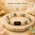Taurus Zodiac Abundance Bracelet™ (वृषभ राशि) – Stability & Wealth