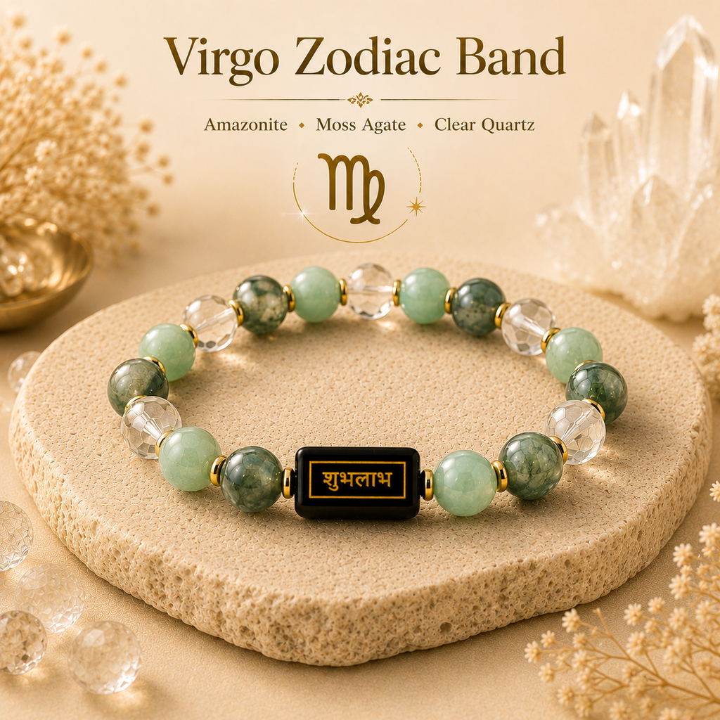 Virgo Zodiac Clarity Bracelet™ (कन्या राशि) – Focus & Organisation