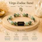Virgo Zodiac Clarity Bracelet™ (कन्या राशि) – Focus & Organisation